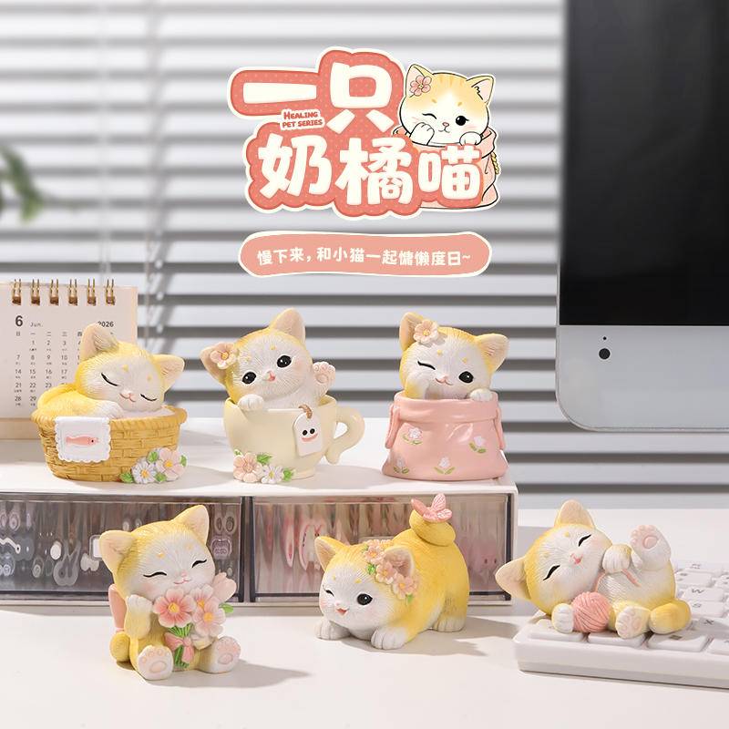 猫咪桌面摆件